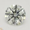 1.00 ct, Natural Faint Green Color, VVS1, Round cut Diamond (GIA Graded), Appraised Value: $24,100 