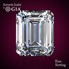 1.50 ct, G/VS1, Emerald cut GIA Graded Diamond. Appraised Value: $37,800 