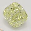 2.02 ct, Natural Fancy Light Yellow Even Color, VS2, Cushion cut Diamond (GIA Graded), Appraised Value: $27,500 