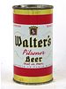 1960 Walter's Pilsener Beer 12oz 144-23b Bank Top Eau Claire, Wisconsin