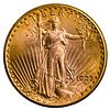 1923-D $20 Gold Unc. Details