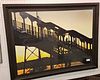 FRAMED PRINT OF THE RHINECLIFF TRAIN STATION STAIRS 41" X 56"
