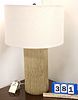 POTTERY TABLE LAMP 26"