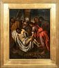 CHRIST DESCENT FROM THE CROSS OIL PAINTING