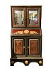 Boulle Marquetry Diminutive Secretary Bookcase