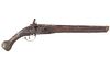 C.1800-1900 Ornate Etched Turkish Flintlock Pistol