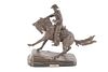 Frederic Remington (1861-1909) Cowboy Bronze