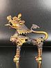 Thai Antique Brass Lion