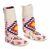 Cheyenne Fully Beaded High Top Child Moccasins