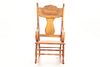 Traditional Presidential Oak Rocking Chair
