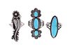 Navajo Sterling Silver & Turquoise Ring Collection