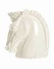Haeger Pottery White Horse Head Flower Vase