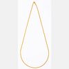 A 14kt Yellow Gold Necklace