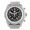 BREITLING - a gentleman's Breitling for Bentley Motor Speed chronograph bracelet watch. Stainless st