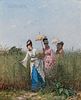 Adrien Moreau (French, 1843-1906), Field Flowers