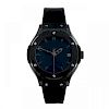 HUBLOT - a limited edition lady's Classic Fusion All Black wrist watch. Number 494 of 500. Ceramic a