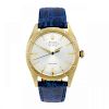 ROLEX - a gentleman's Oyster Perpetual wrist watch. Yellow metal case with so-called Astral engine t