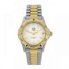 TAG HEUER - a mid-size 2000 Series bracelet watch. Stainless steel case with gold plated calibrated