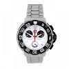 TAG HEUER - a gentleman's Formula 1 chronograph bracelet watch. Stainless steel case with calibrated