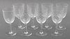 Baccarat Crystal "Paris (Cut)" Tall Water Goblets