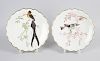 Eight Royal Worcester bone china Birds of Dorothy Doughty limited edition plates, each within origin