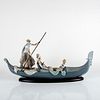 In The Gondola 1001350 - Lladro Porcelain Figurine