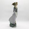 Wind Blown Girl 1004922 - Lladro Porcelain Figurine