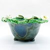 Ceramic Footed Bowl, Calla Lilies
