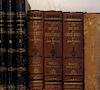 DICKENS (Charles), Pickwick Papers, 1842, 8vo, half morocco; Dombey & Son, 1848 (foxing); Bleak Hous