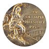 Helsinki 1952 Summer Olympics Gold Winner&#39;s Medal for Swimming (4 &times; 200 Metre Freestyle Relay)