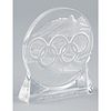 Albertville 1992 Winter Olympics Lalique Paperweight