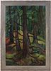 Howard Besnia:  Dark Forest Landscape
