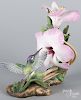 Boehm porcelain hummingbird figure, 20th c., 8 1/4'' h. Provenance: The Estate of Katherine K. Gaeth