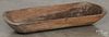 Large pine trencher, 19th c., 7'' h., 46 1/2'' w., 19'' d.