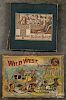 McLoughlin Bros. Wild West Picture Puzzle, copyright 1890