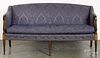Federal style inlaid mahogany sofa, 36'' h., 68'' w.