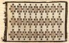 Navajo weaving, ca. 1900, 58'' x 37''.