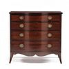 George III Serpentine Front Chest of Drawers