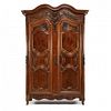 Louis XV Monumental Carved Armoire
