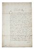 King Charles II Signed Letter
