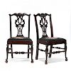 Pair of American Chippendale Side Chairs