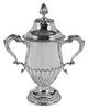 Tiffany Sterling Two Handle Covered Urn