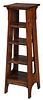 Stickley Attributed Arts and Crafts Oak Book Stand