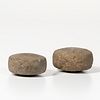 Two Hawaiian Game Stones, Ulumaika