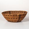 Large Apache Coiled Basket