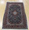 Vintage And Finely Hand Woven Tabriz? Carpet.