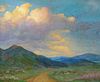 Joseph Henry Sharp (1859–1953) — Storm Clouds Over Taos Mountain