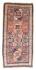 Antique Kazak Long Rug, 3'11'' x 8'7'' (1.19 x 2.62 m)