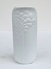 Mid-Century White Ceramic Vase by M.Freyer for Kaiser Germany