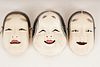 Three Japanese Masks